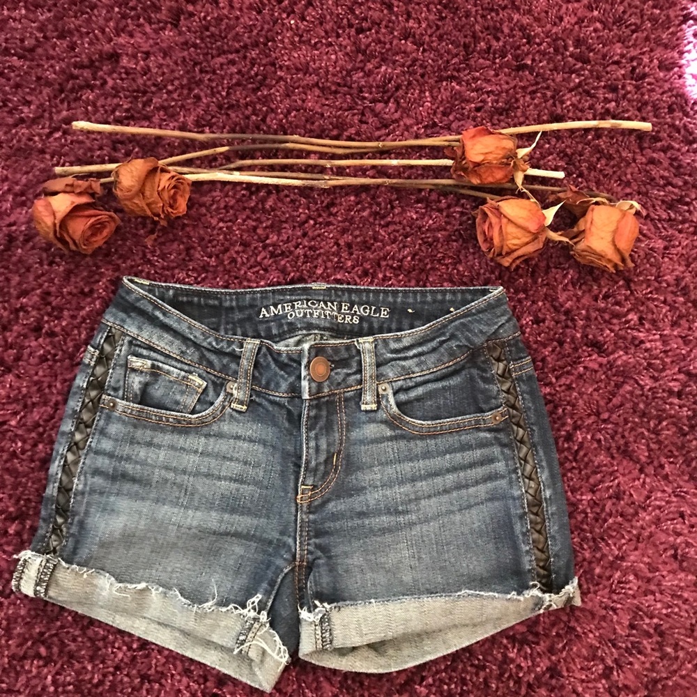 American Eagle jean shorts